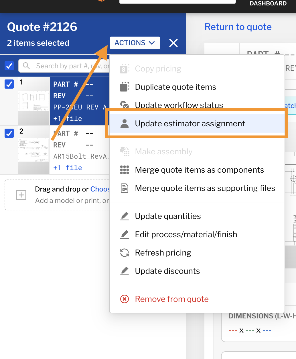 Line Item Management